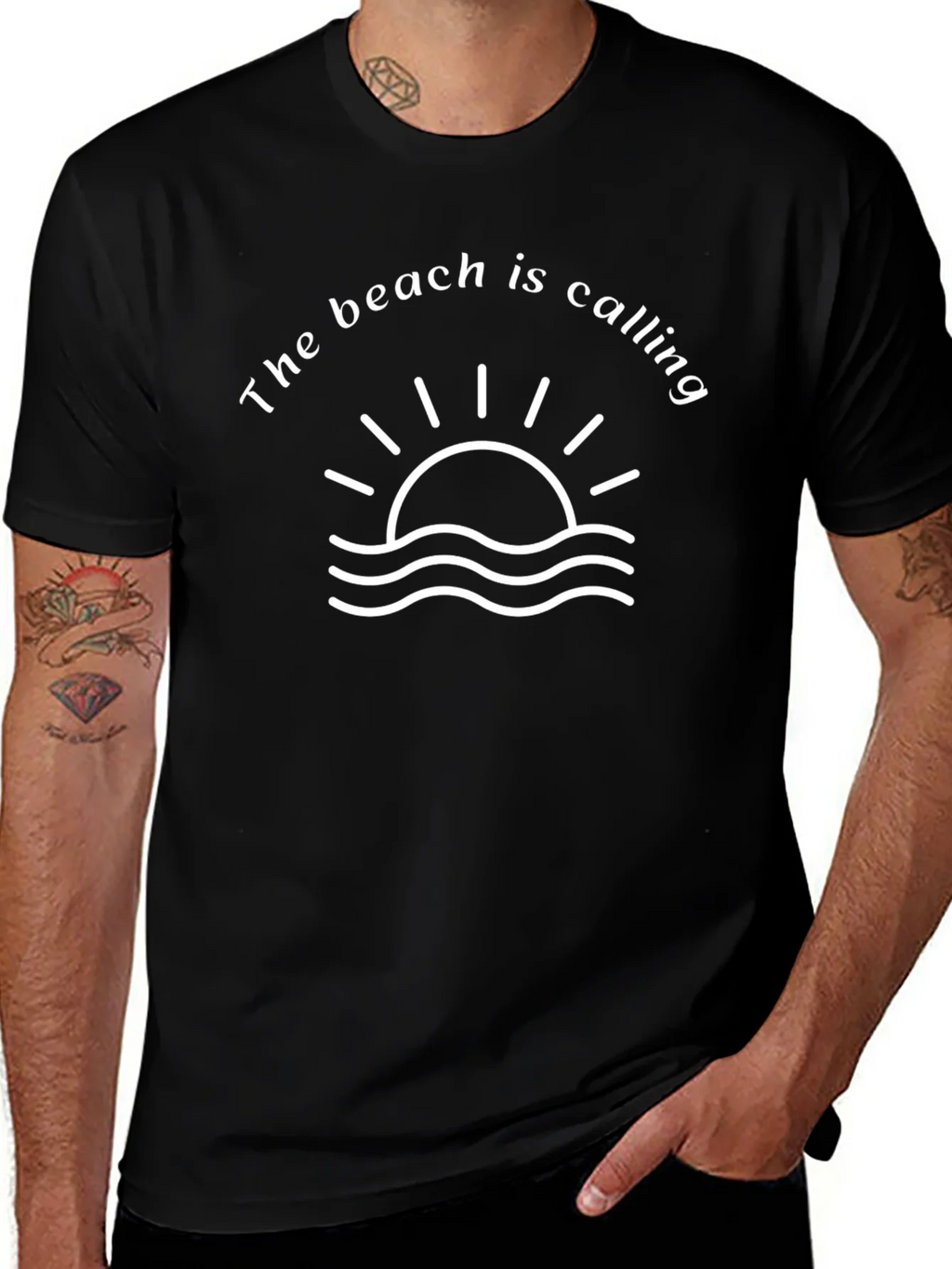 The Beach Is Calling T-Shirt - Summer Vacation Apparel