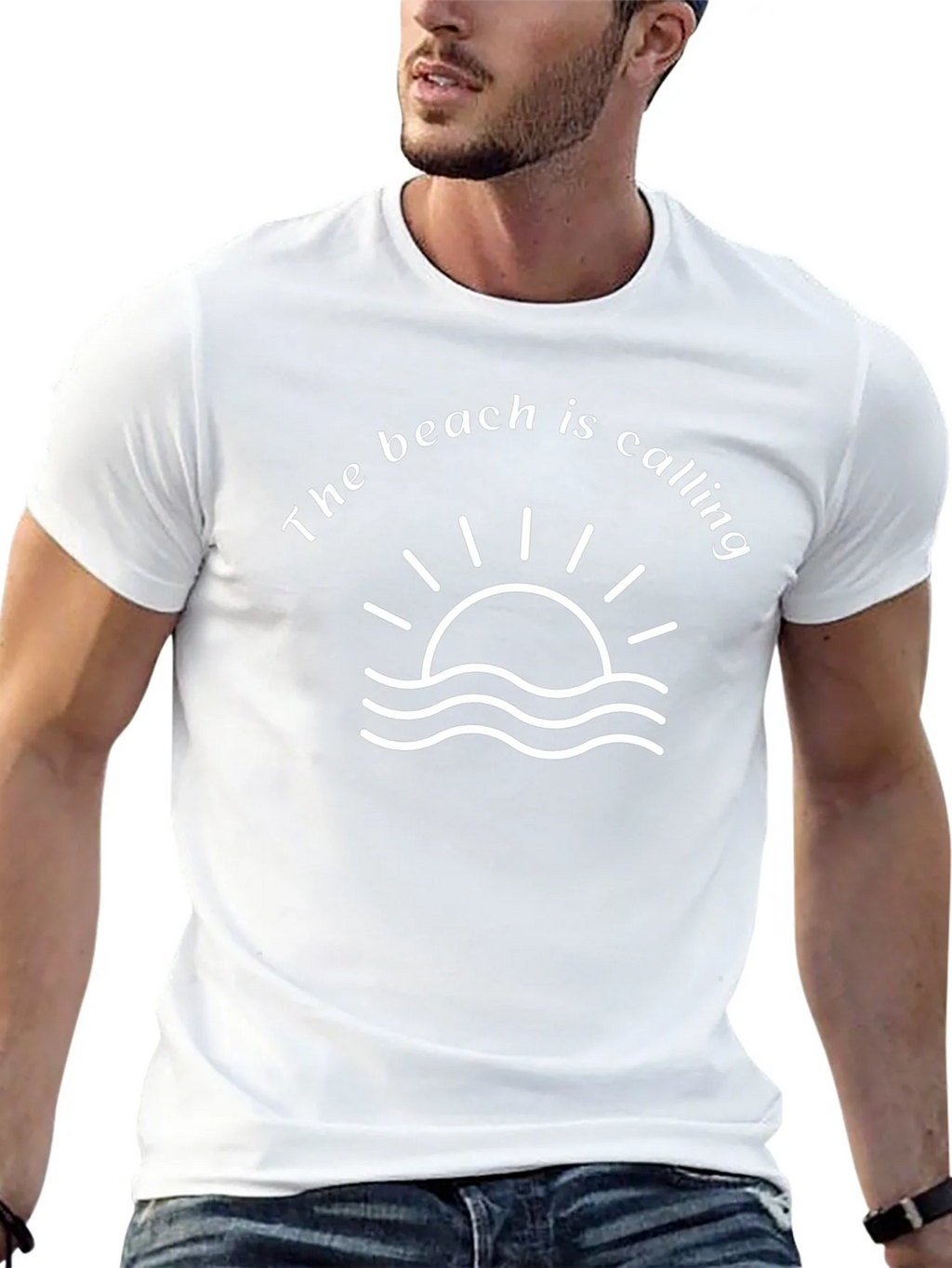 The Beach Is Calling T-Shirt - Summer Vacation Apparel