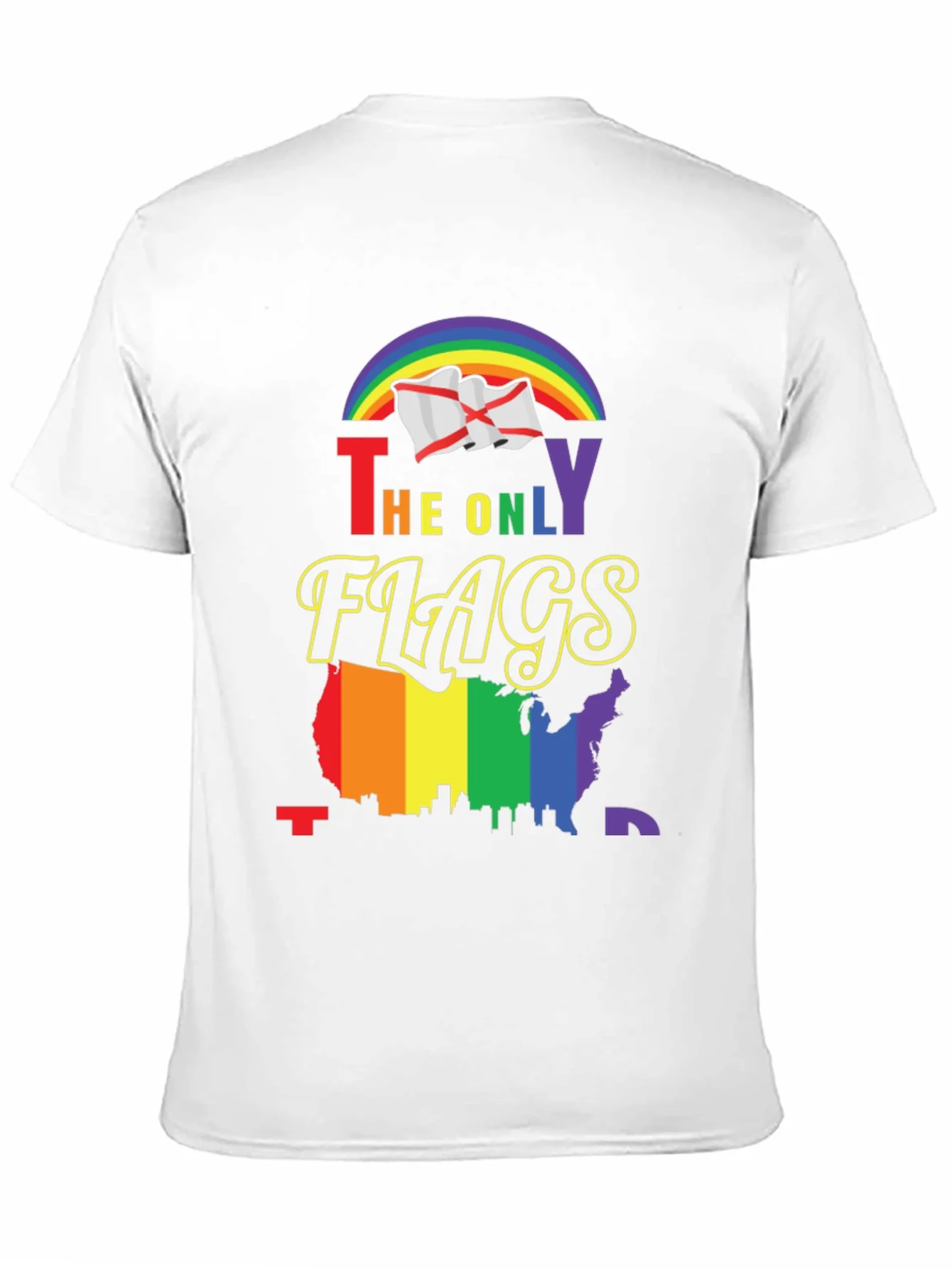 Pride Flags Graphic T-Shirt