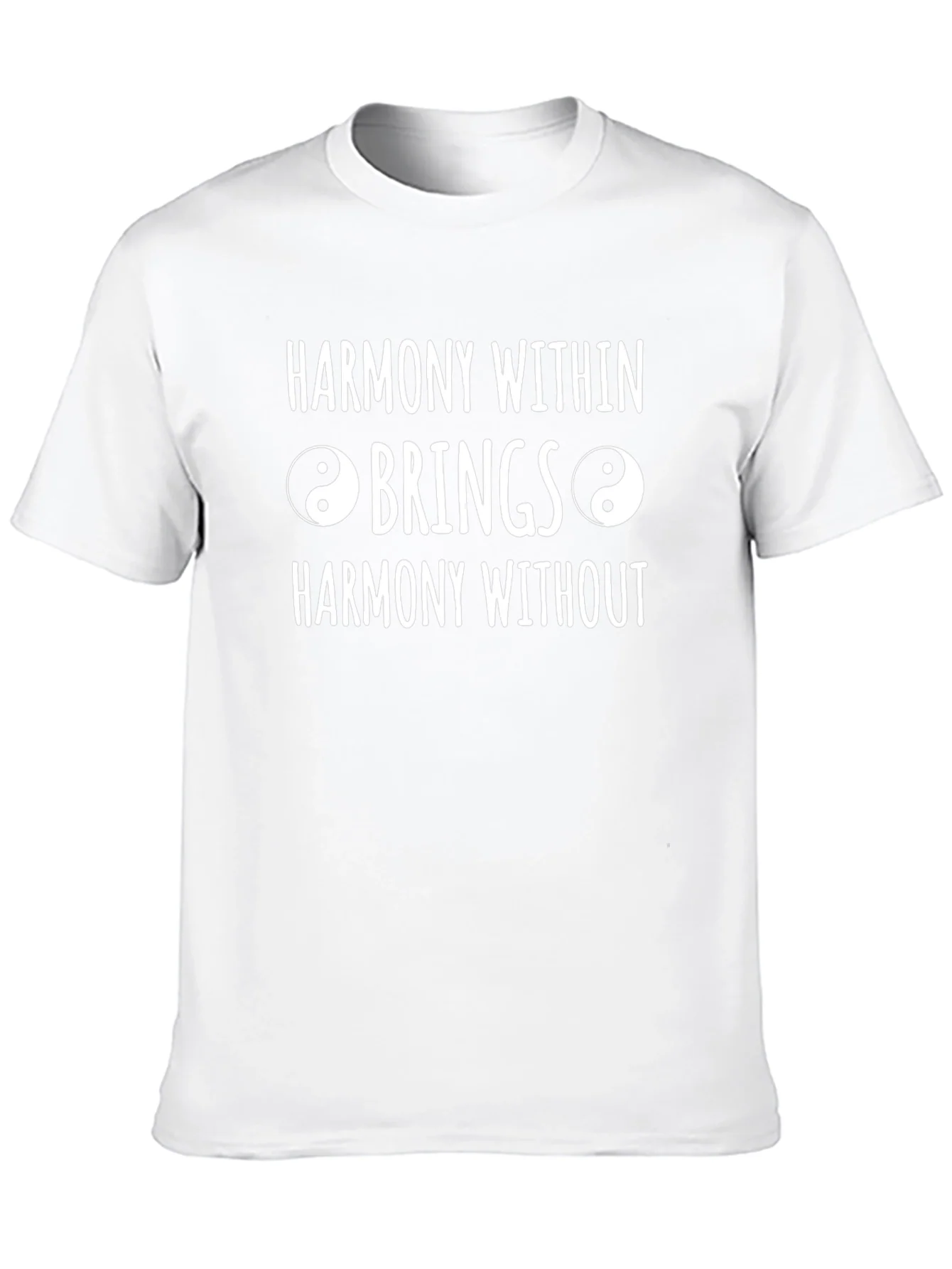 Harmony Within T-Shirt - Yin Yang Graphic Tee
