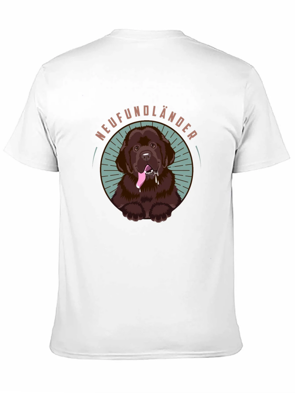 Newfoundland Dog Graphic Tee - Cute Pet Lover Shirt