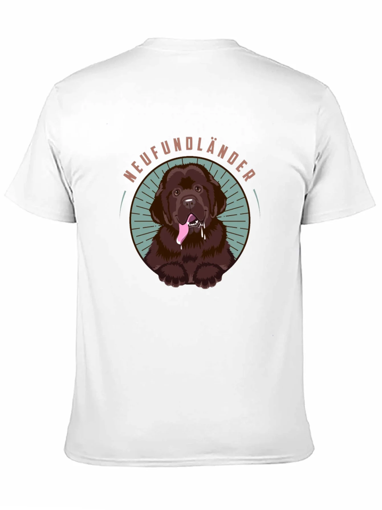 Newfoundland Dog Graphic Tee - Cute Pet Lover Shirt