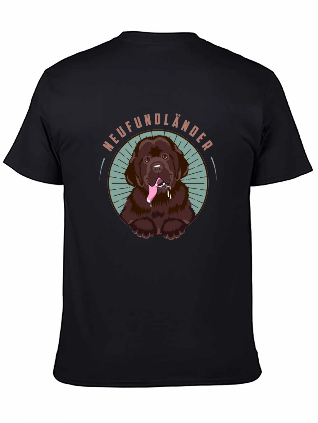Newfoundland Dog Graphic Tee - Cute Pet Lover Shirt