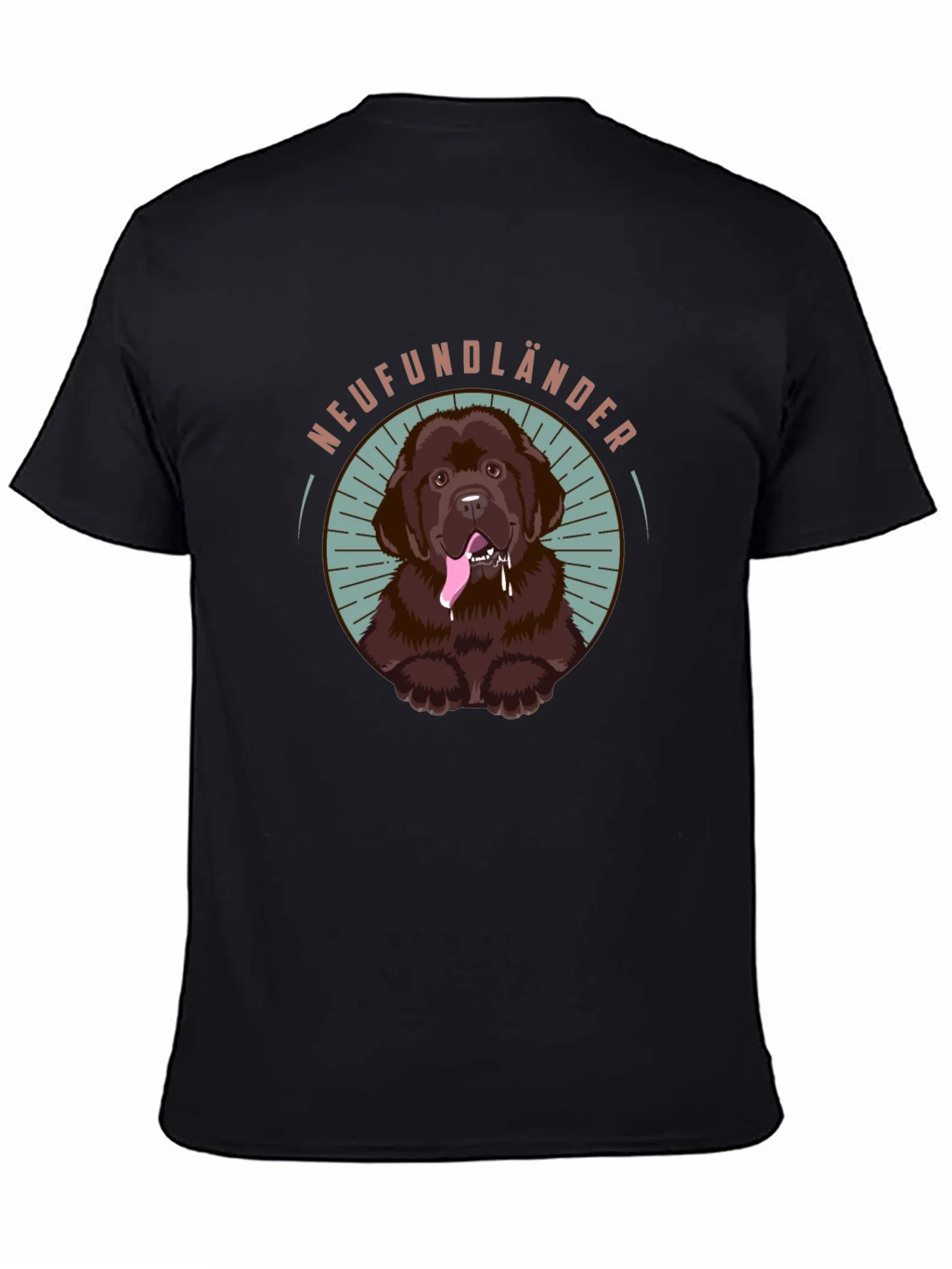 Newfoundland Dog Graphic Tee - Cute Pet Lover Shirt