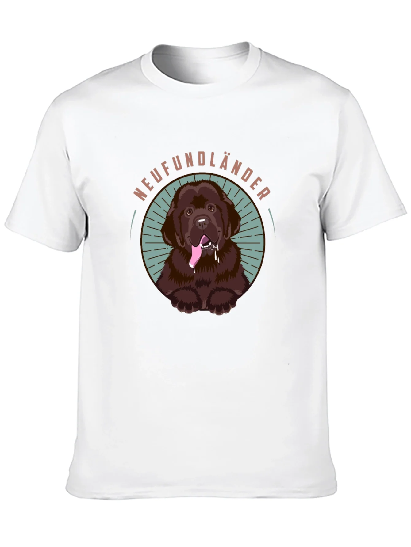 Newfoundland Dog Graphic Tee - Cute Pet Lover Shirt