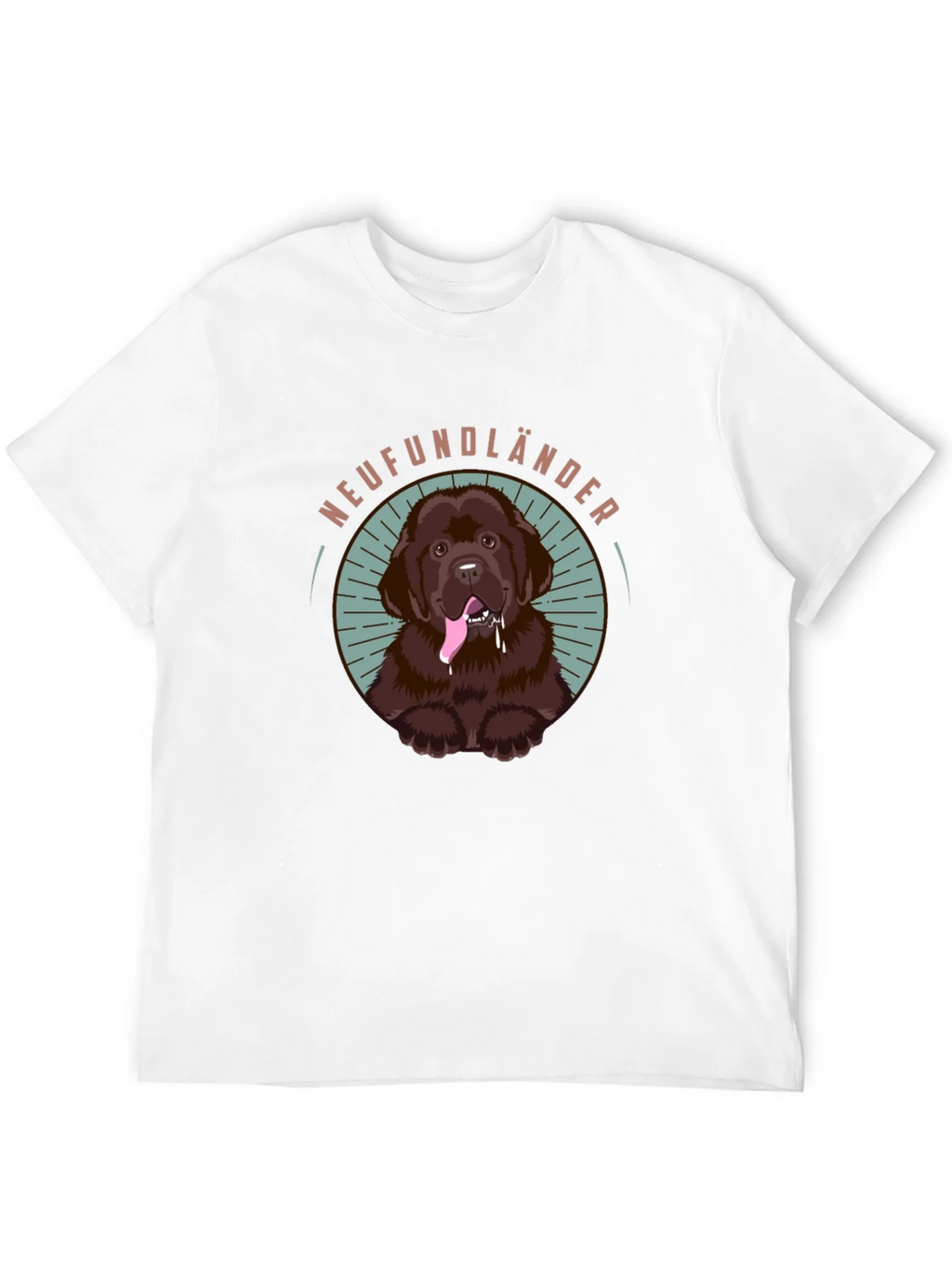 Newfoundland Dog Graphic Tee - Cute Pet Lover Shirt