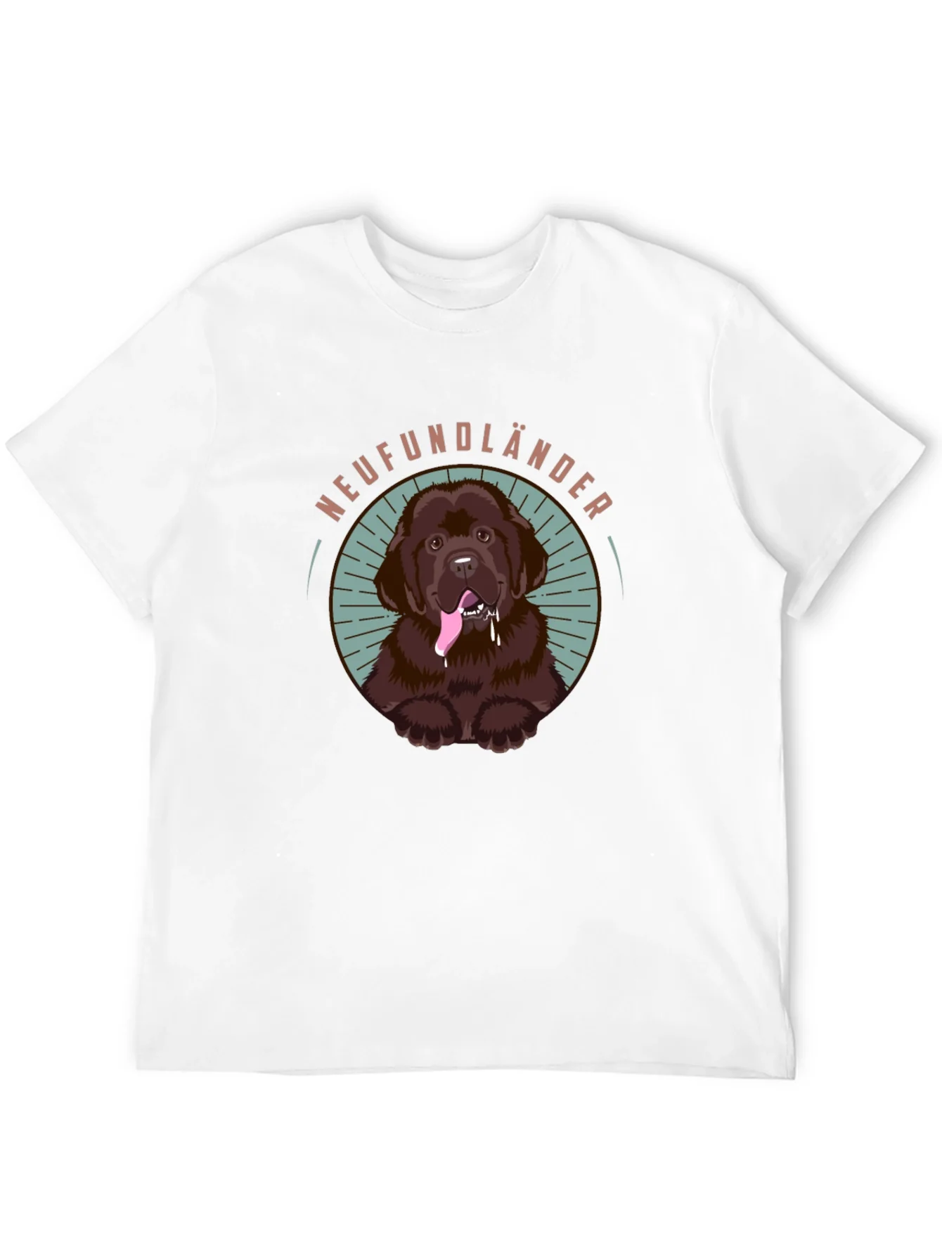 Newfoundland Dog Graphic Tee - Cute Pet Lover Shirt