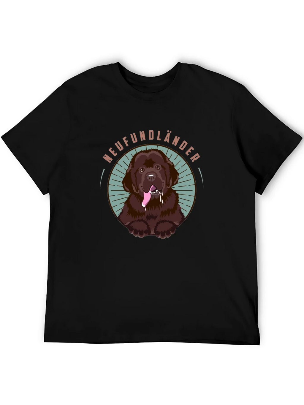 Newfoundland Dog Graphic Tee - Cute Pet Lover Shirt