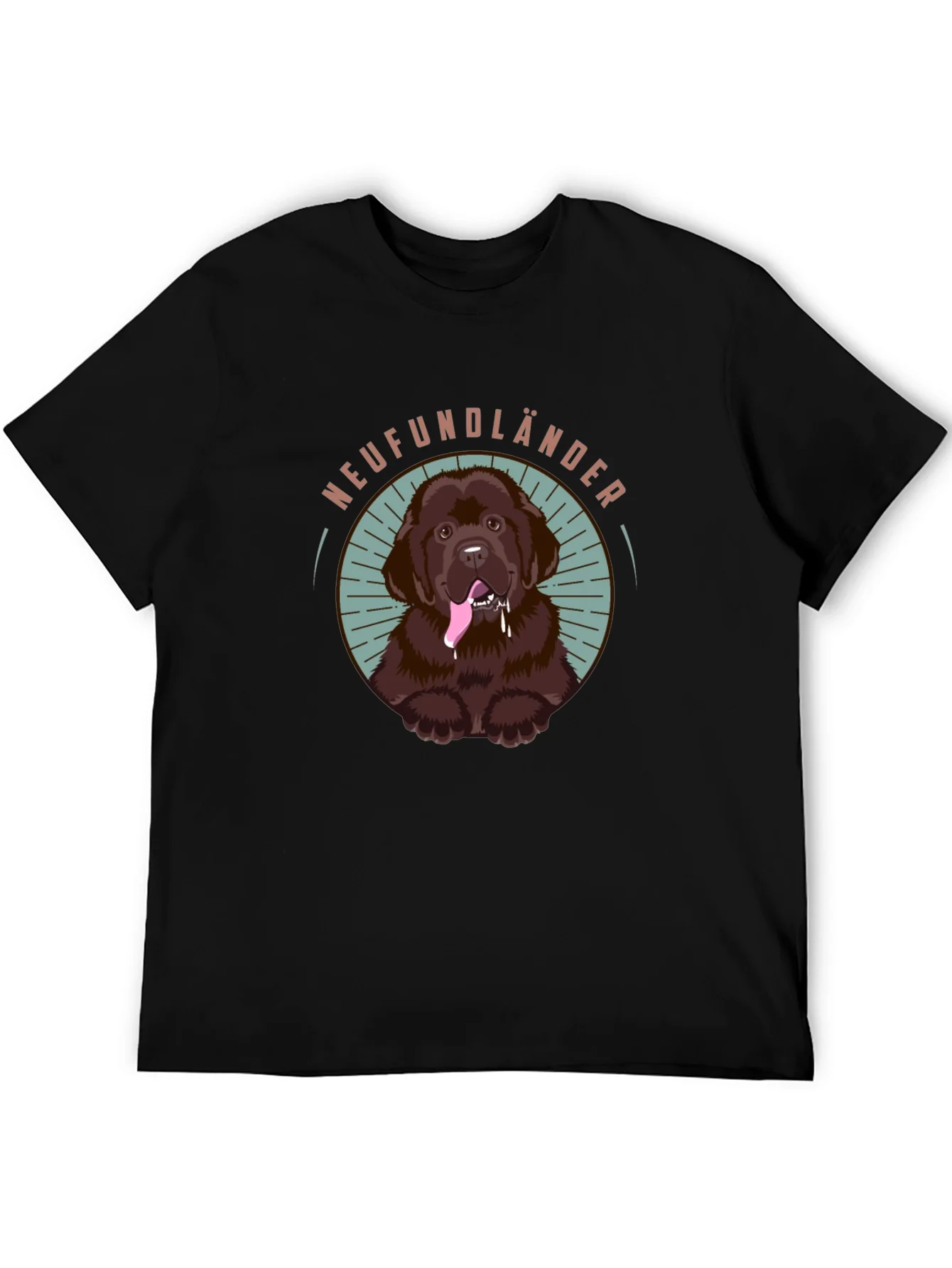Newfoundland Dog Graphic Tee - Cute Pet Lover Shirt