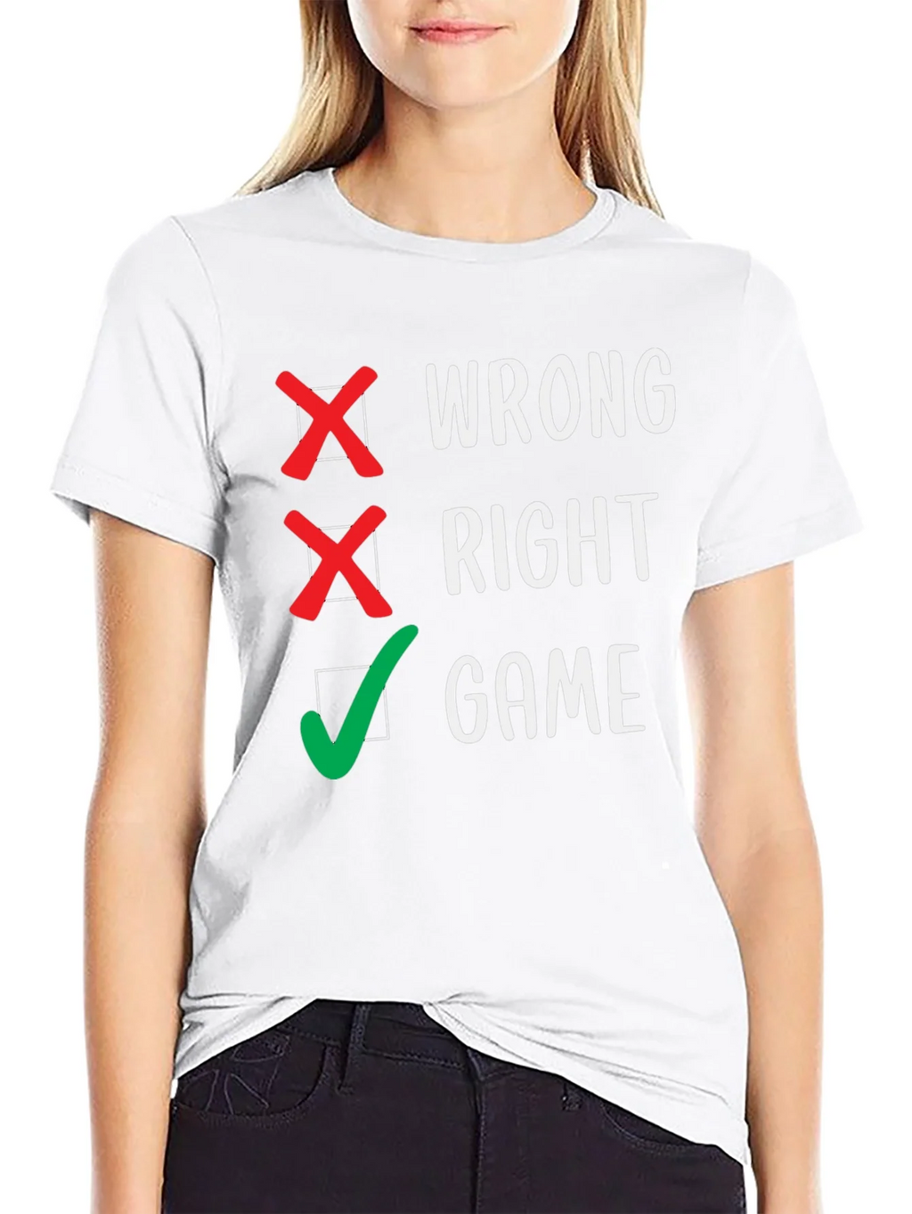 Wrong Right Game T-Shirt