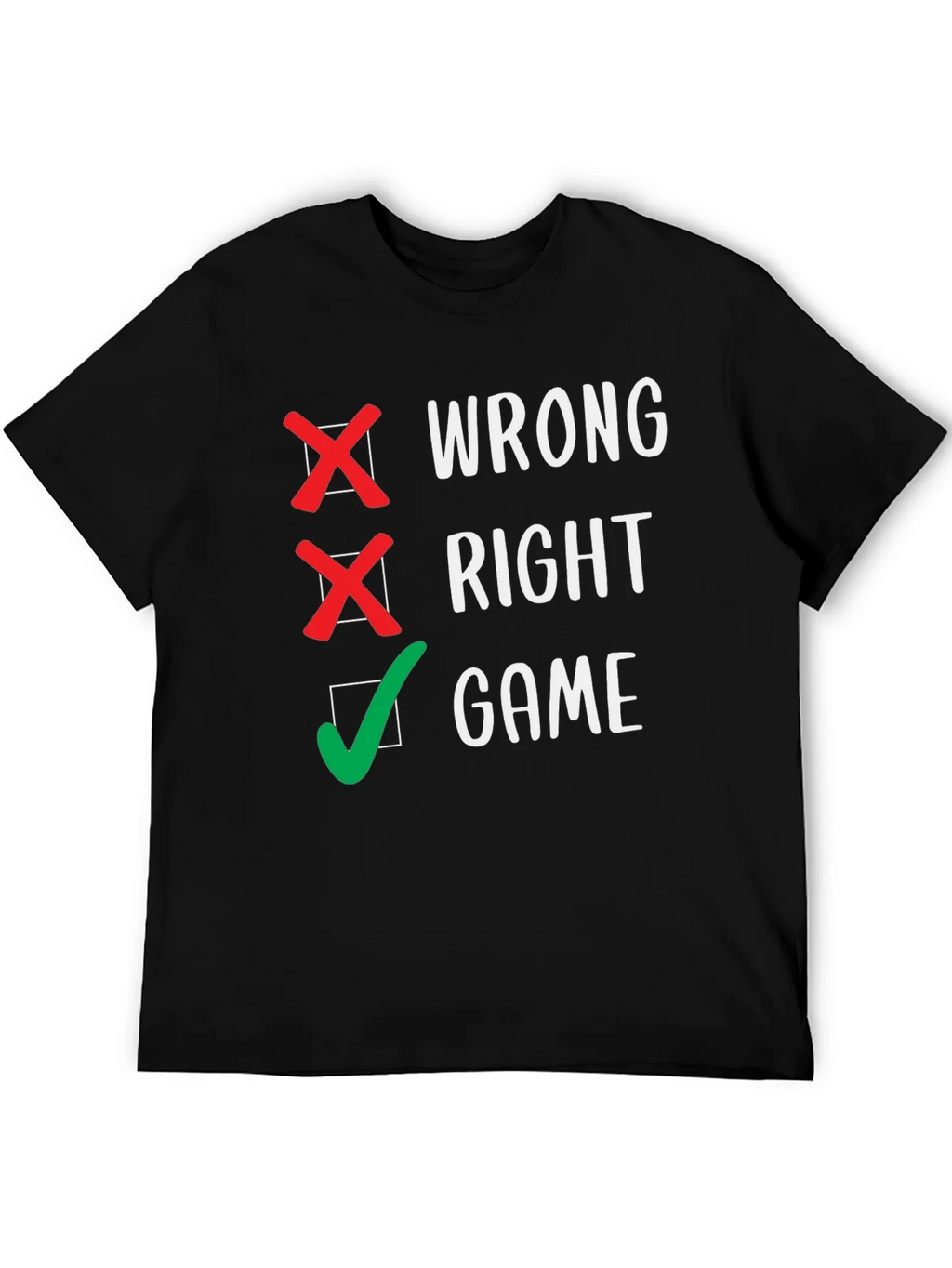 Wrong Right Game T-Shirt
