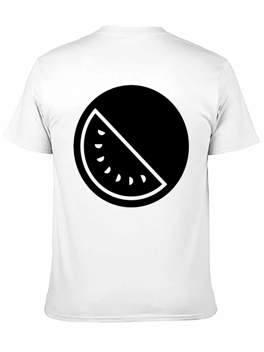 Black Watermelon Slice Graphic Tee