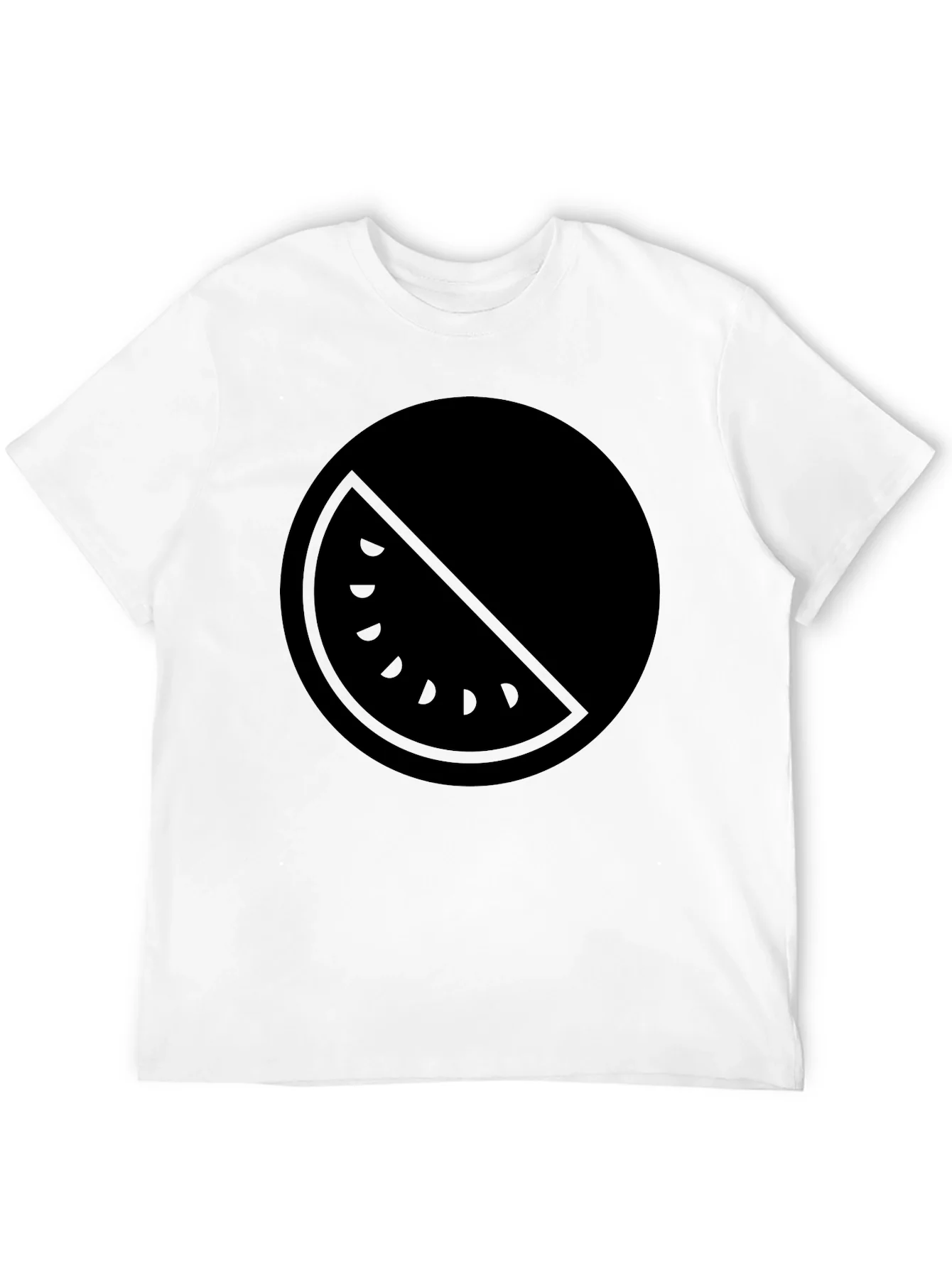 Black Watermelon Slice Graphic Tee