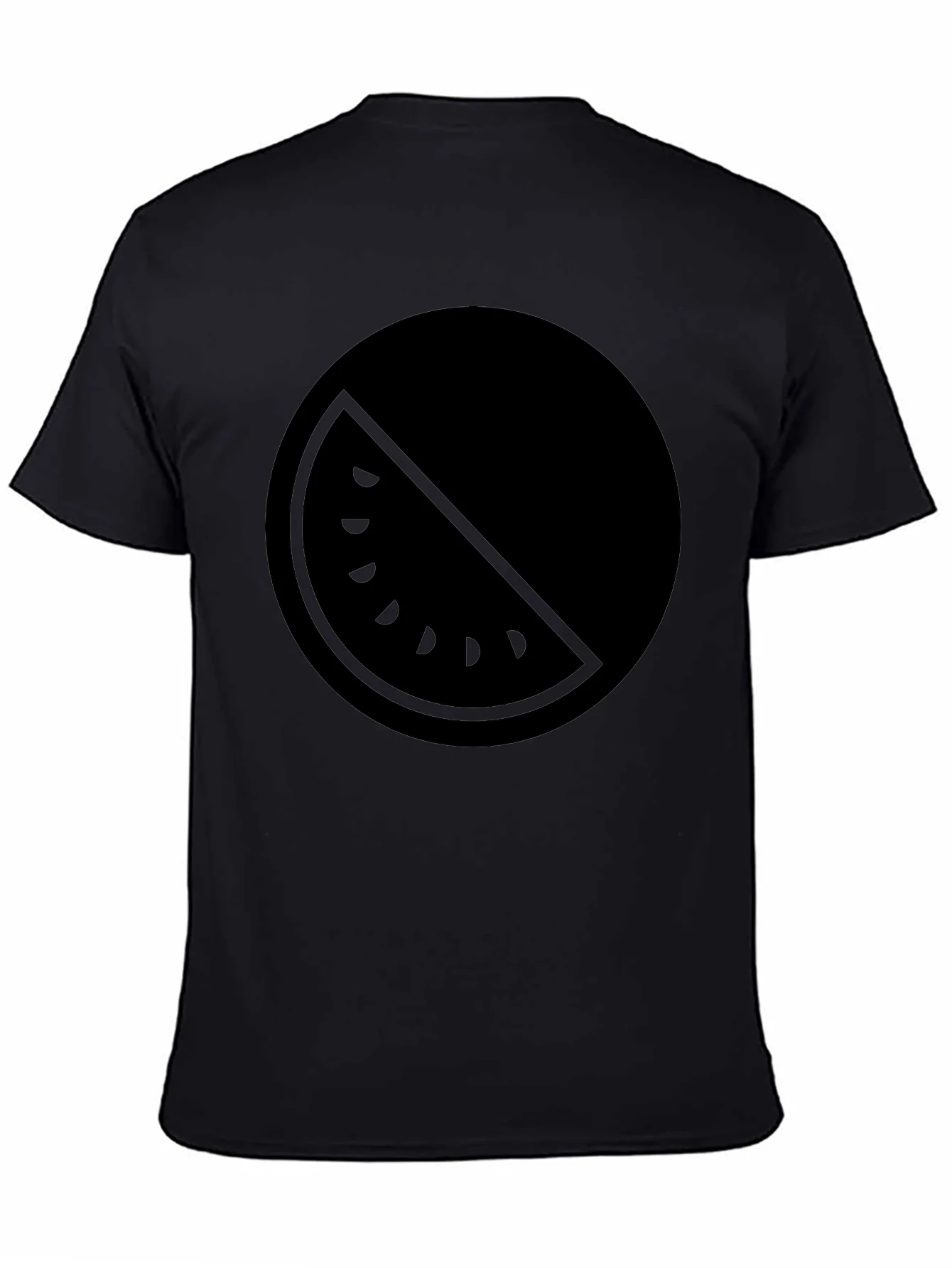 Black Watermelon Slice Graphic Tee