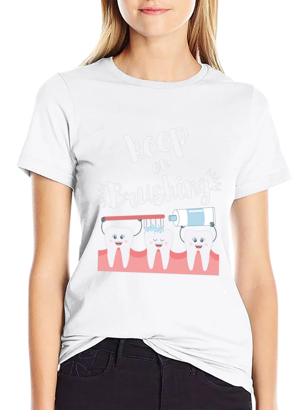 Keep On Brushing Graphic Tee