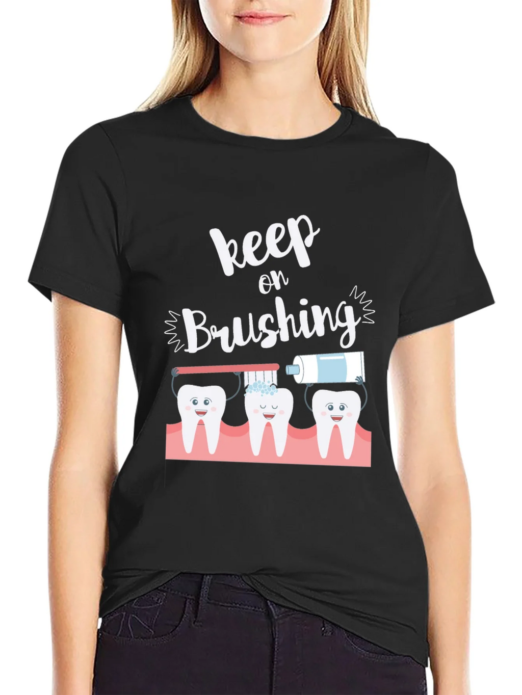 Keep On Brushing Graphic Tee
