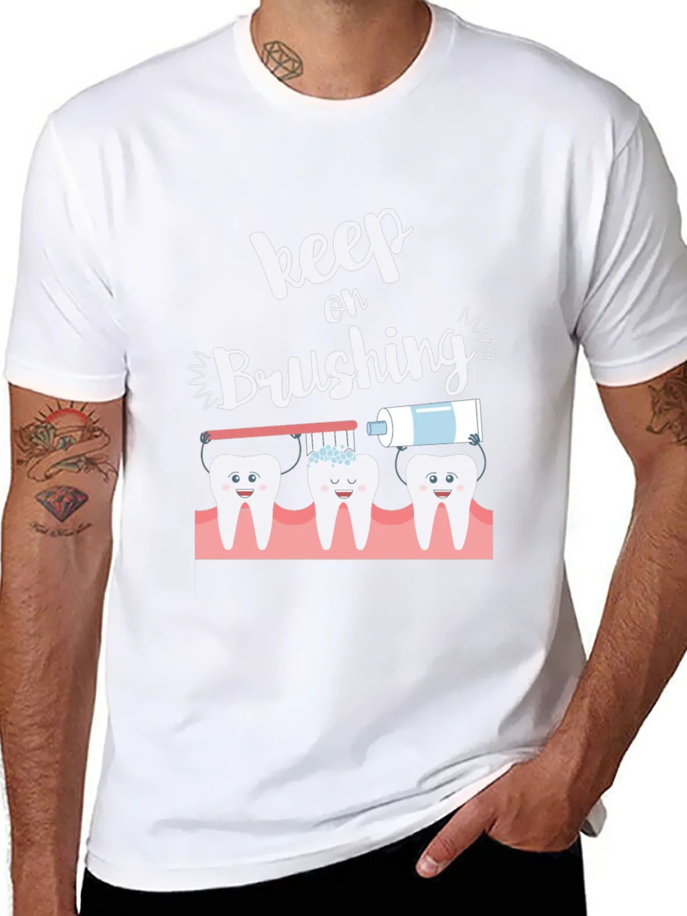 Keep On Brushing Graphic Tee