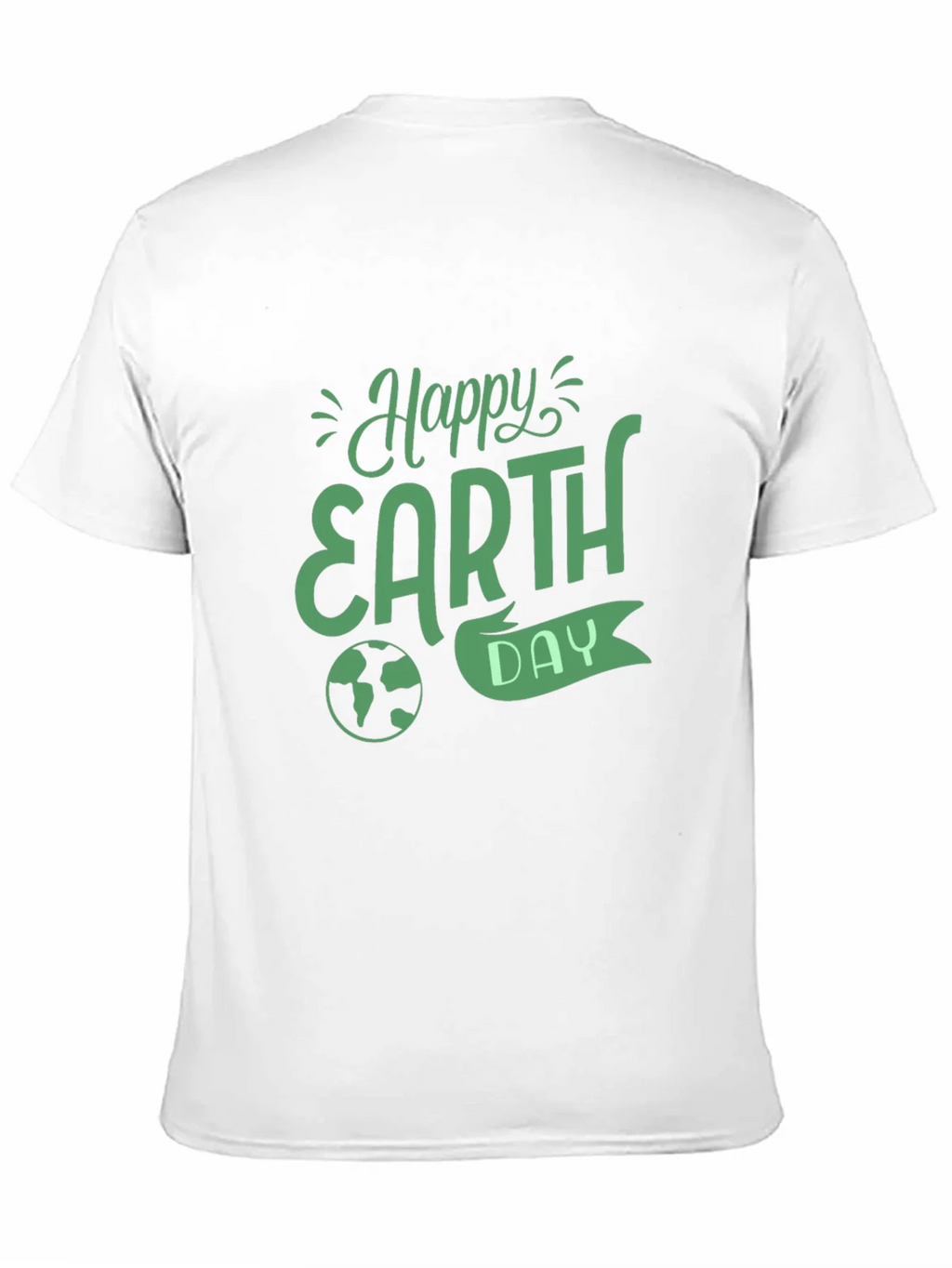 Happy Earth Day Black T-Shirt