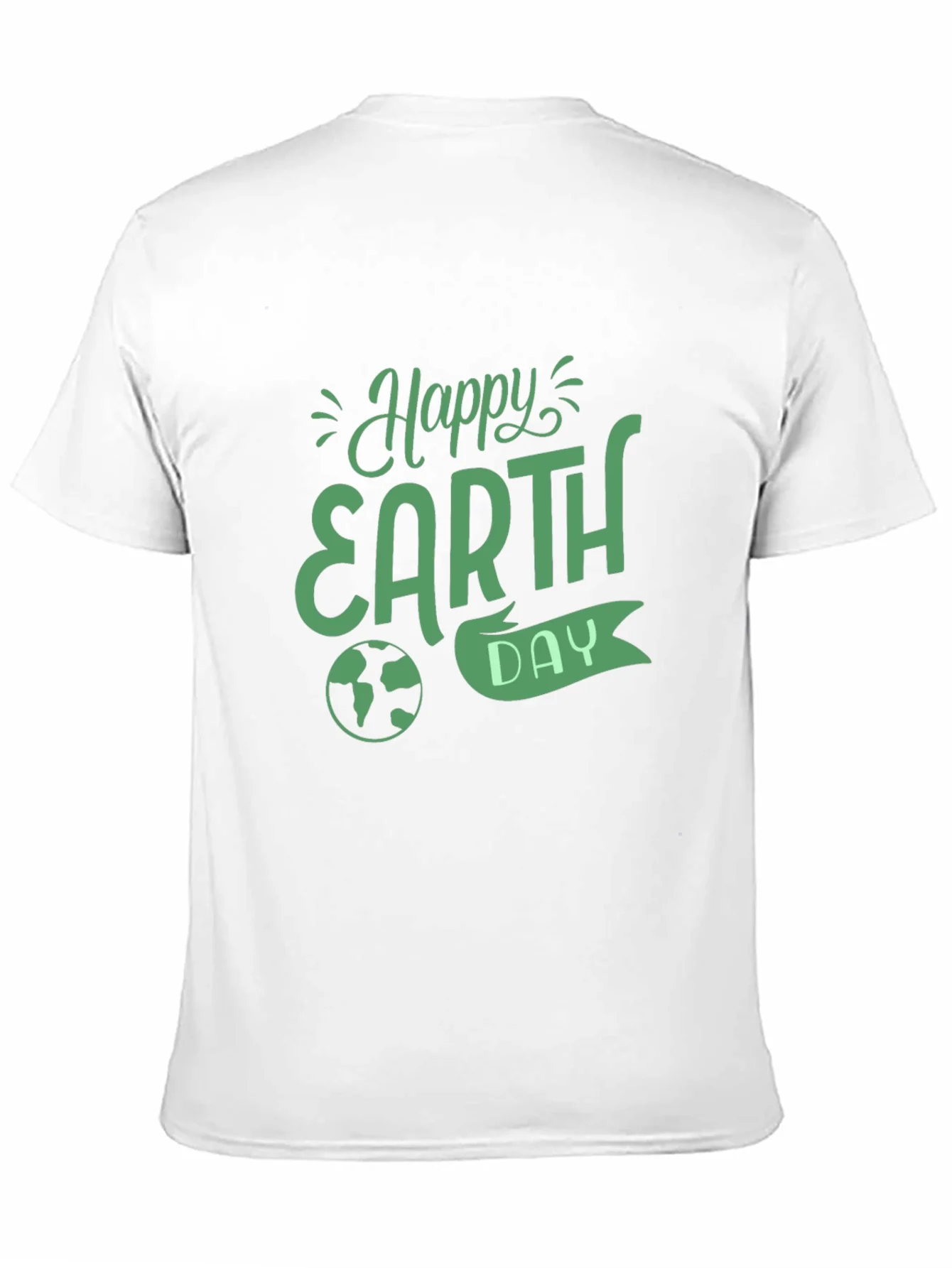 Happy Earth Day Black T-Shirt