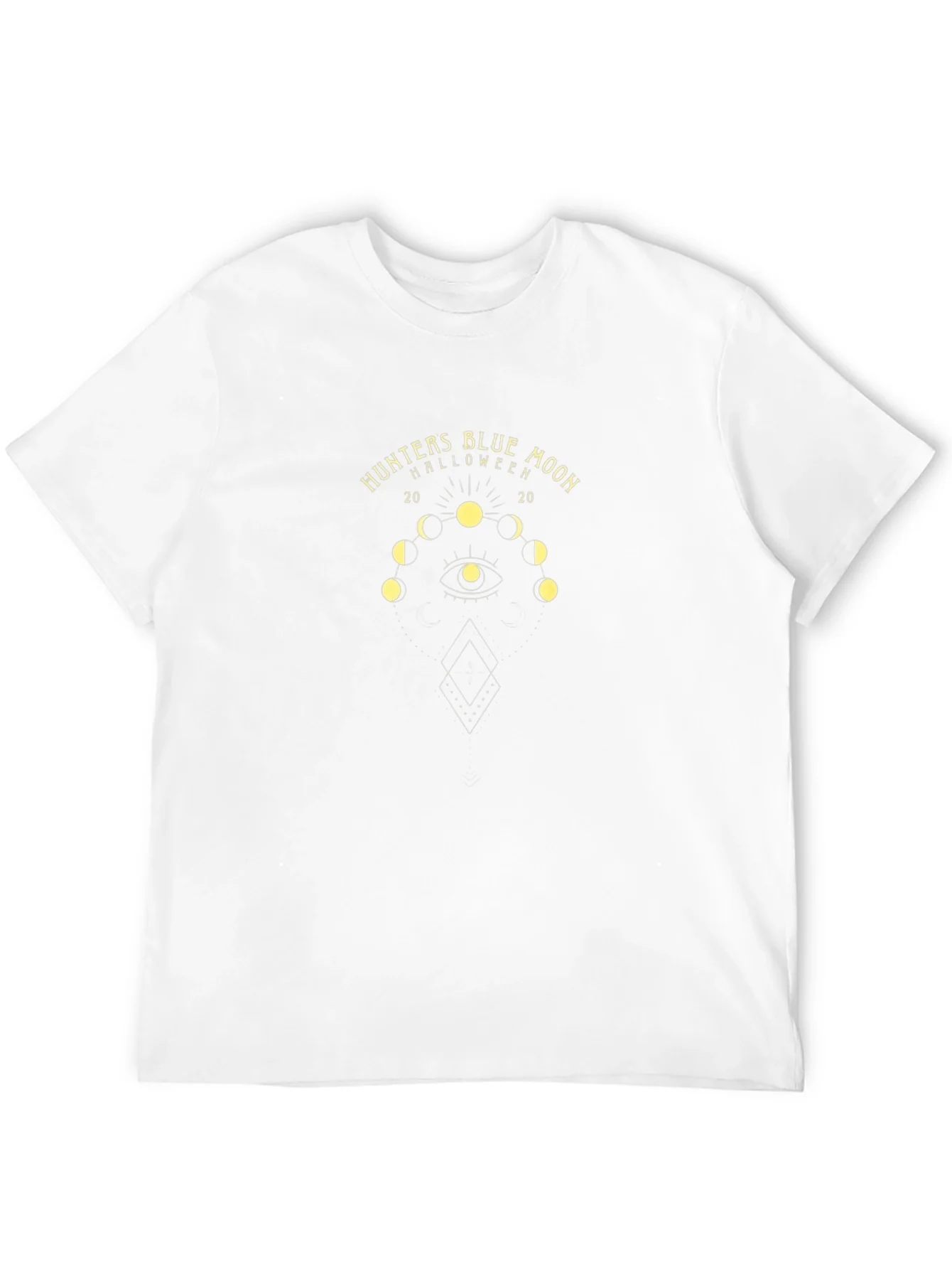 Hunters Blue Moon Halloween Graphic Tee - Black