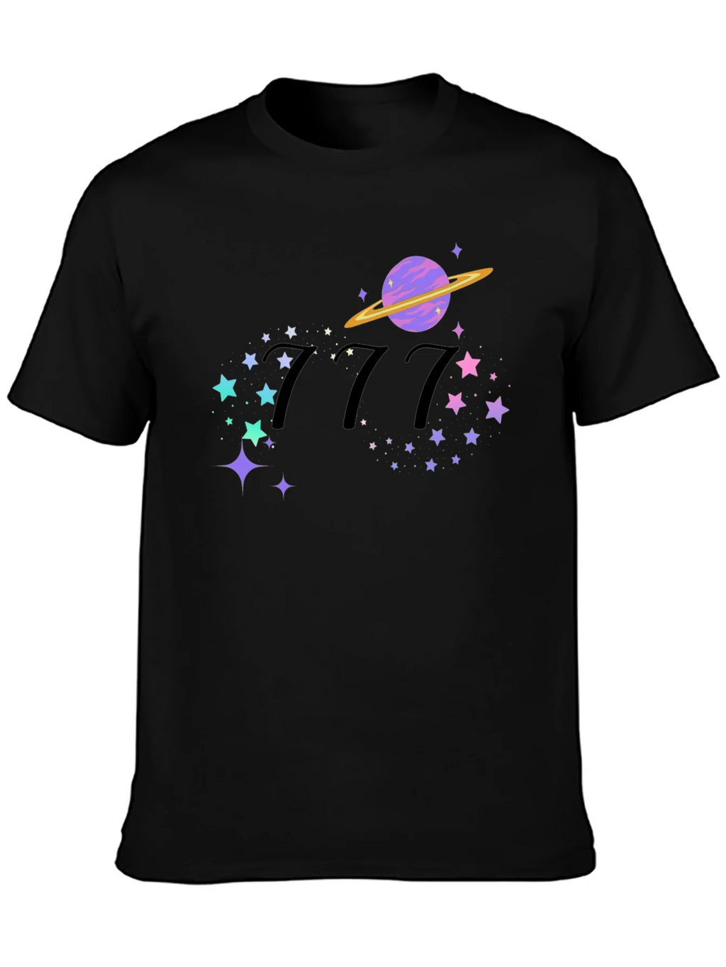 777 Planet Star Graphic T-Shirt