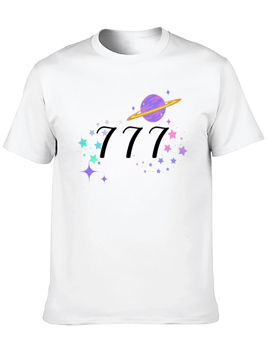 777 Planet Star Graphic T-Shirt