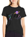 777 Planet Star Graphic T-Shirt