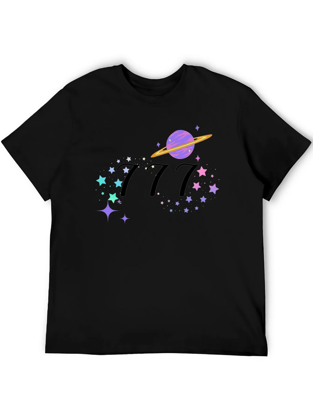 777 Planet Star Graphic T-Shirt