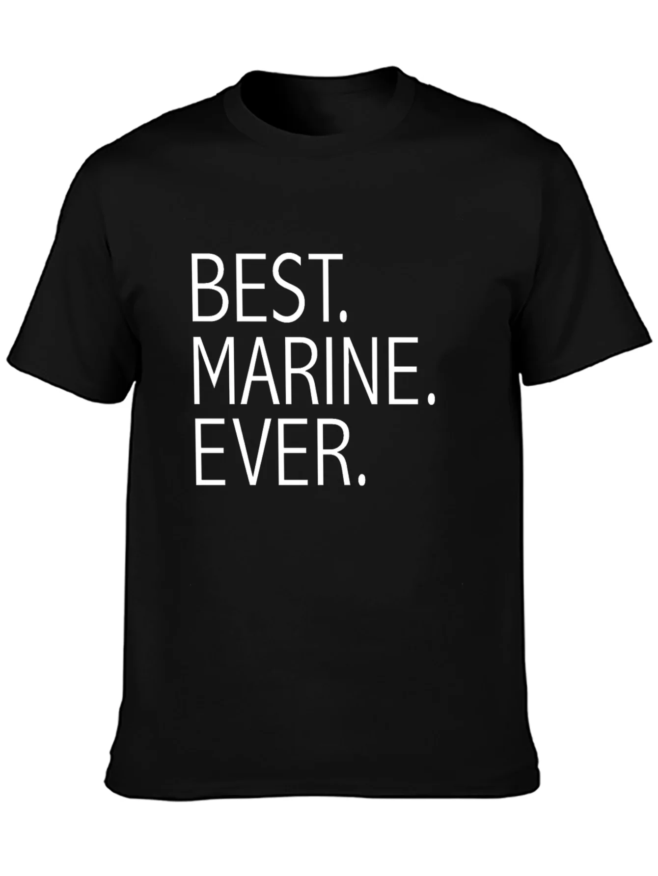 Best Marine Ever Black T-Shirt