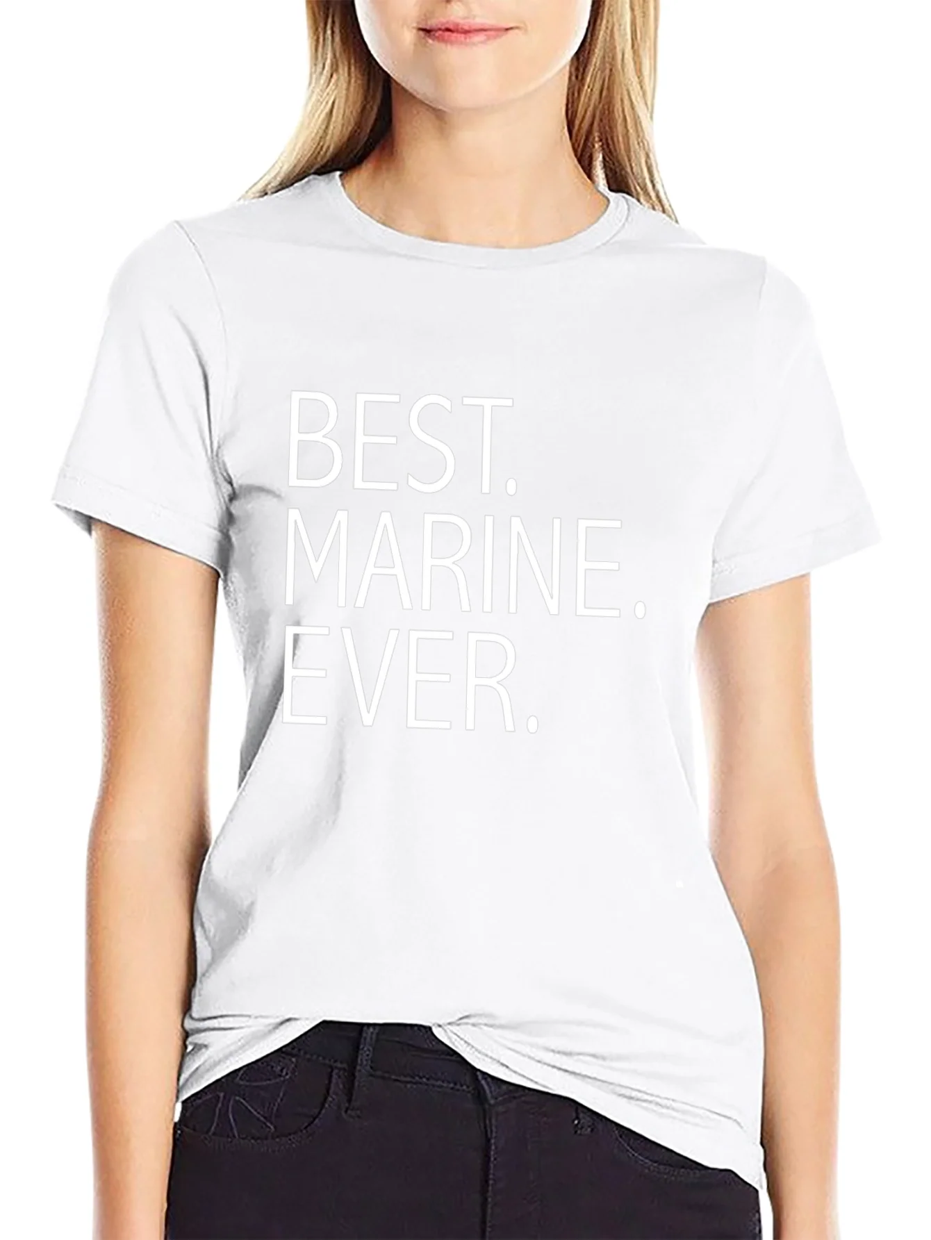 Best Marine Ever Black T-Shirt