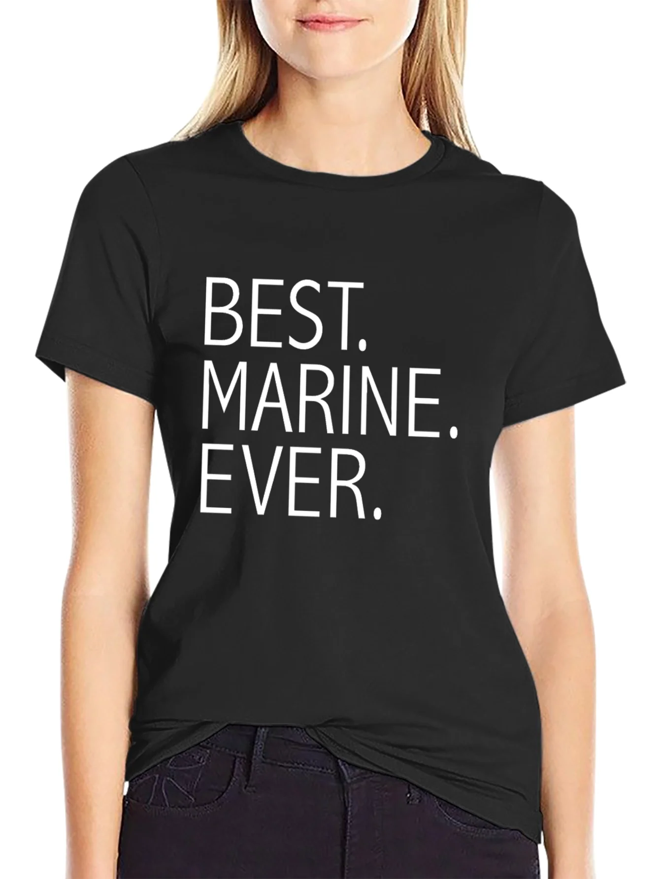 Best Marine Ever Black T-Shirt