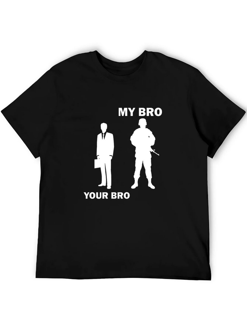 My Bro Your Bro T-Shirt - Military Support
