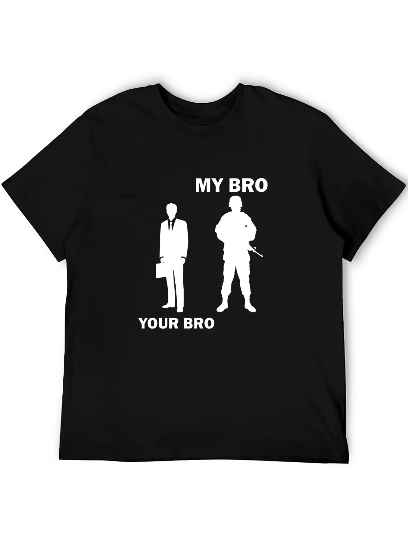 My Bro Your Bro T-Shirt - Military Support