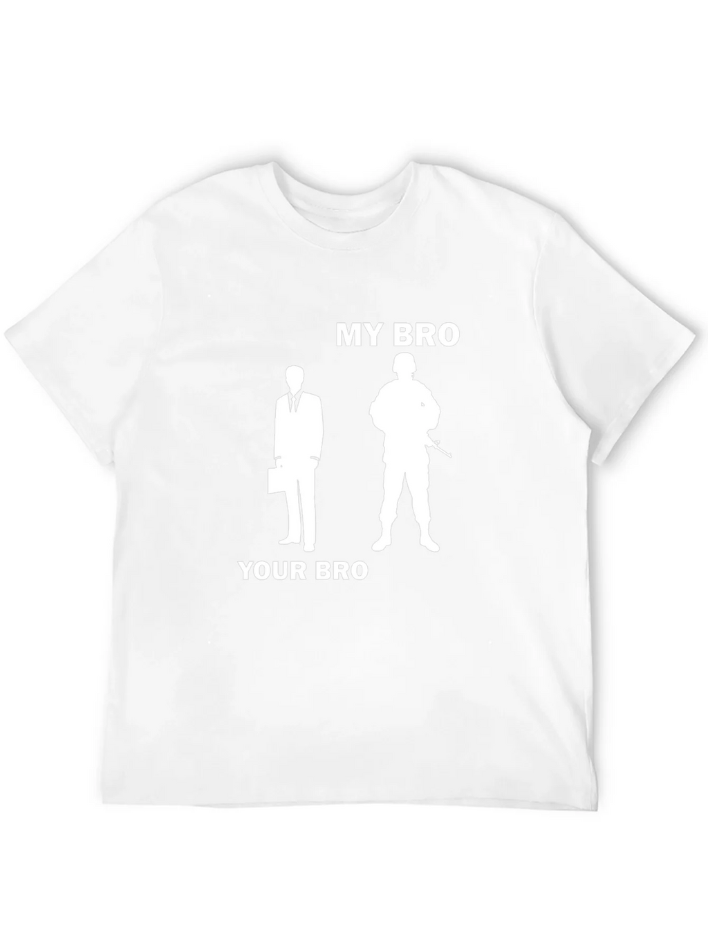 My Bro Your Bro T-Shirt - Military Support