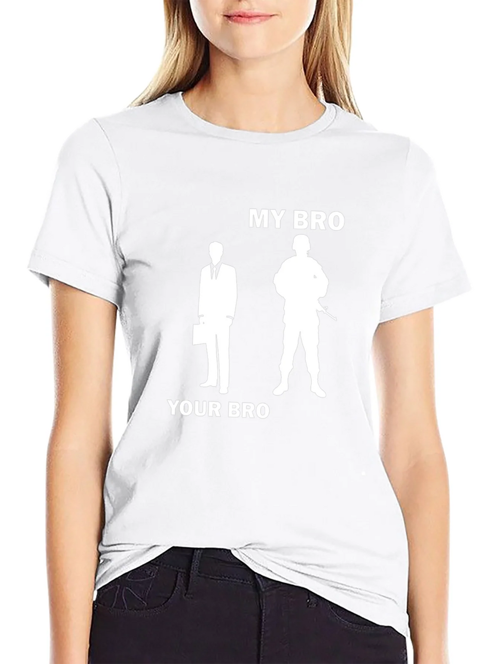 My Bro Your Bro T-Shirt - Military Support