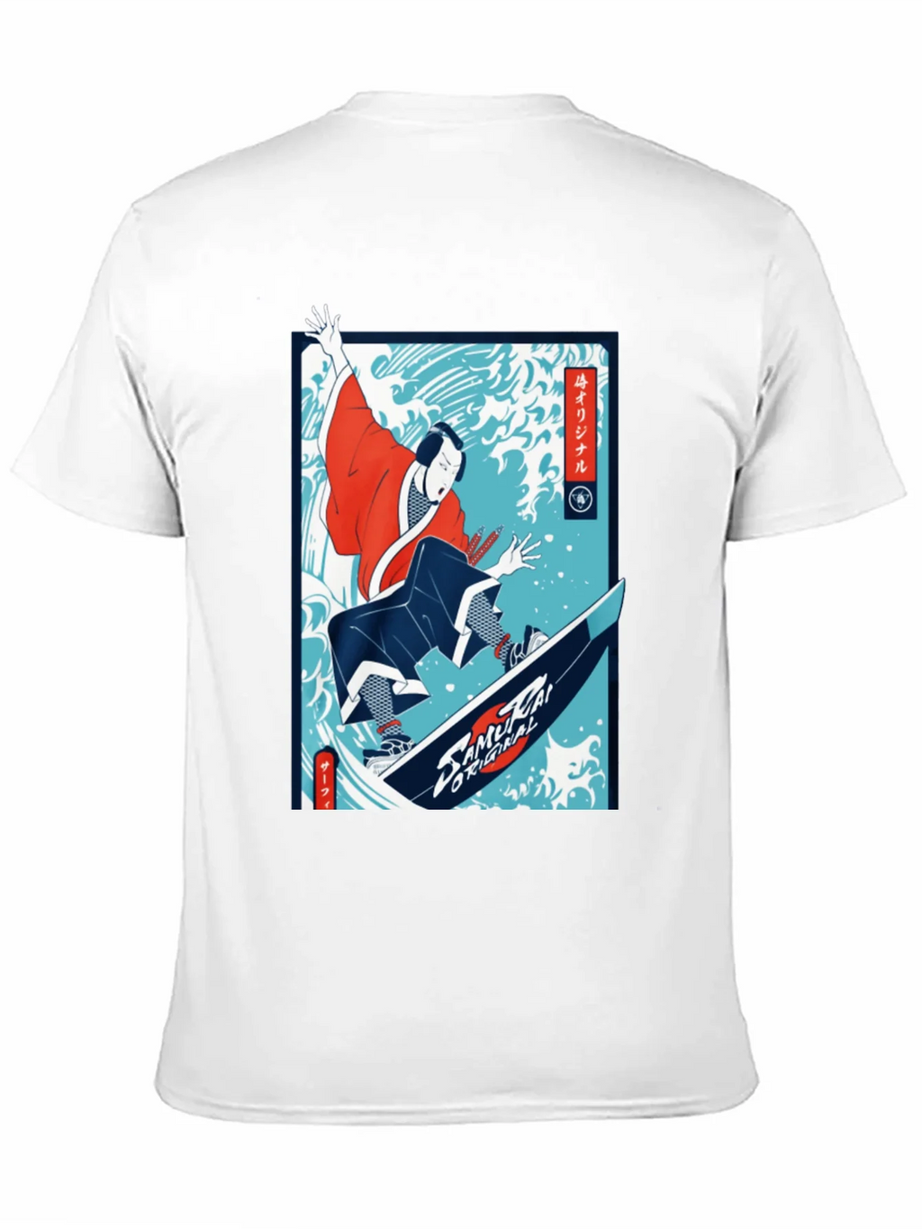 Samurai Surfer Graphic Tee