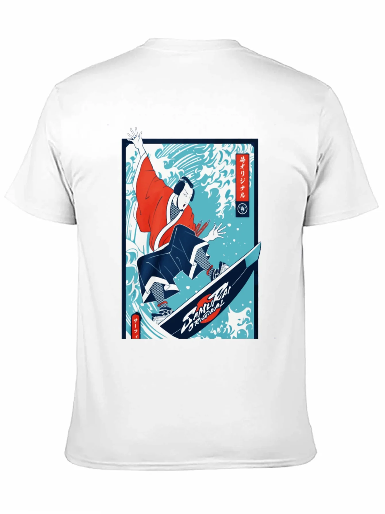 Samurai Surfer Graphic Tee