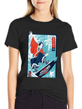 Samurai Surfer Graphic Tee