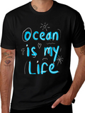 Ocean is my Life T-Shirt - Black