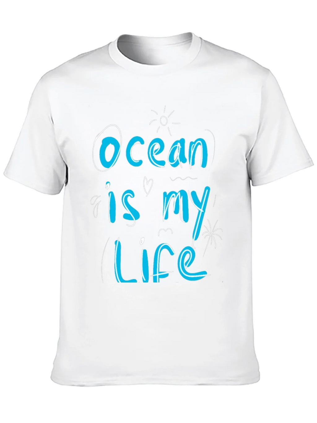 Ocean is my Life T-Shirt - Black