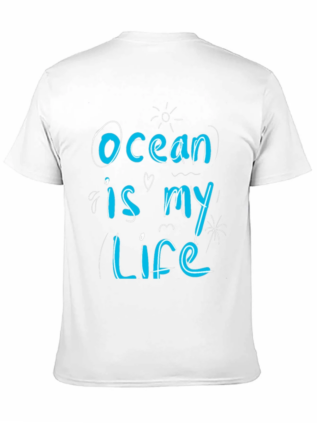 Ocean is my Life T-Shirt - Black