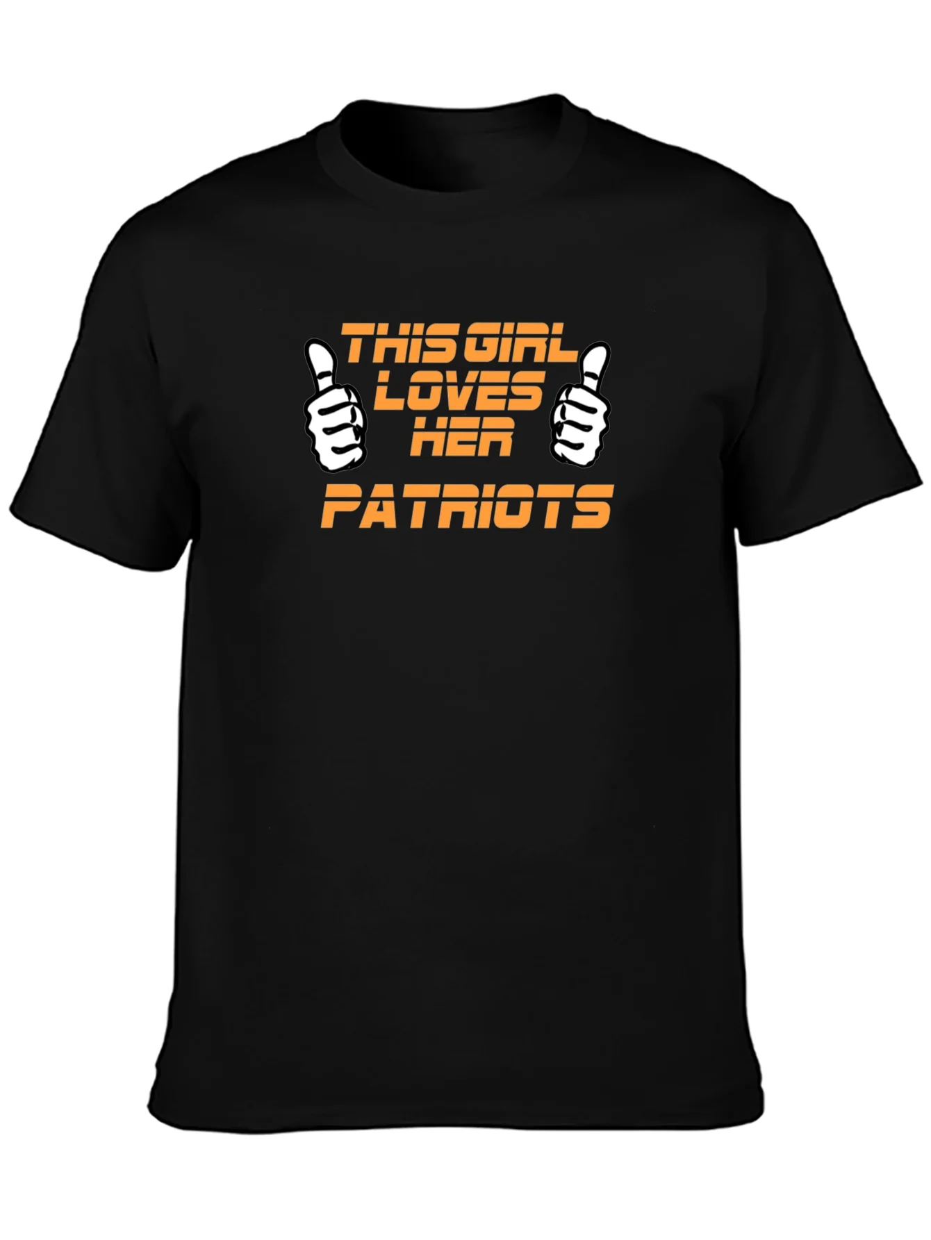 Patriots Fan T-Shirt - This Girl Loves Her Patriots