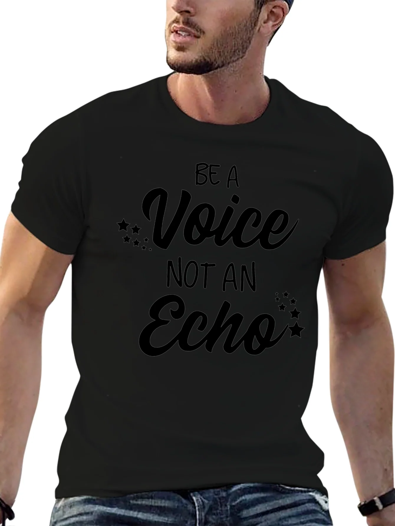 Be a Voice T-Shirt - Motivational Graphic Tee