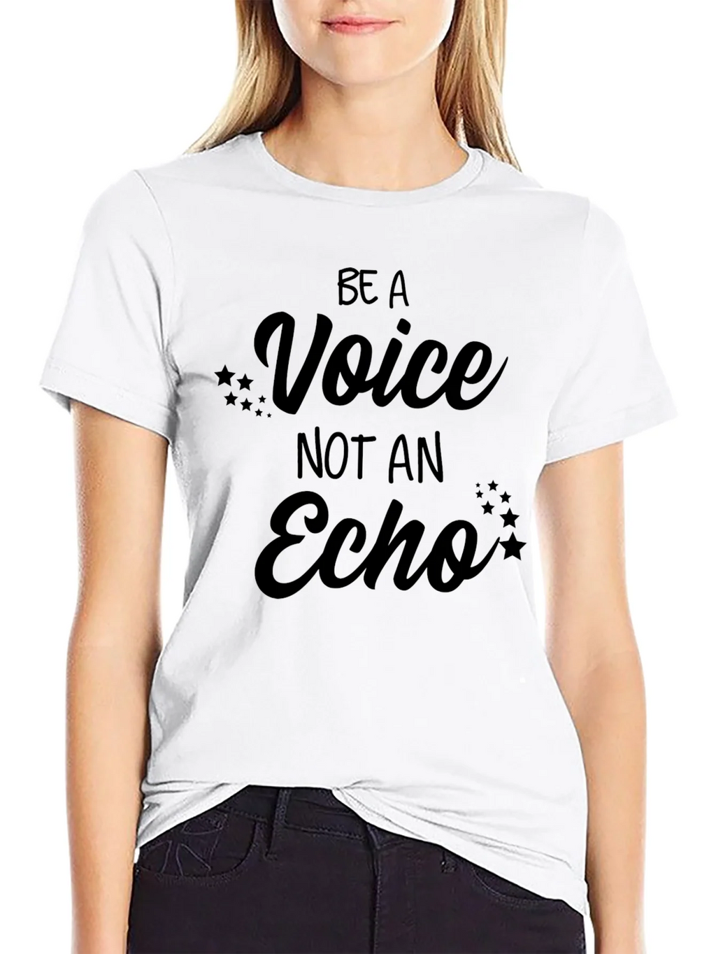 Be a Voice T-Shirt - Motivational Graphic Tee