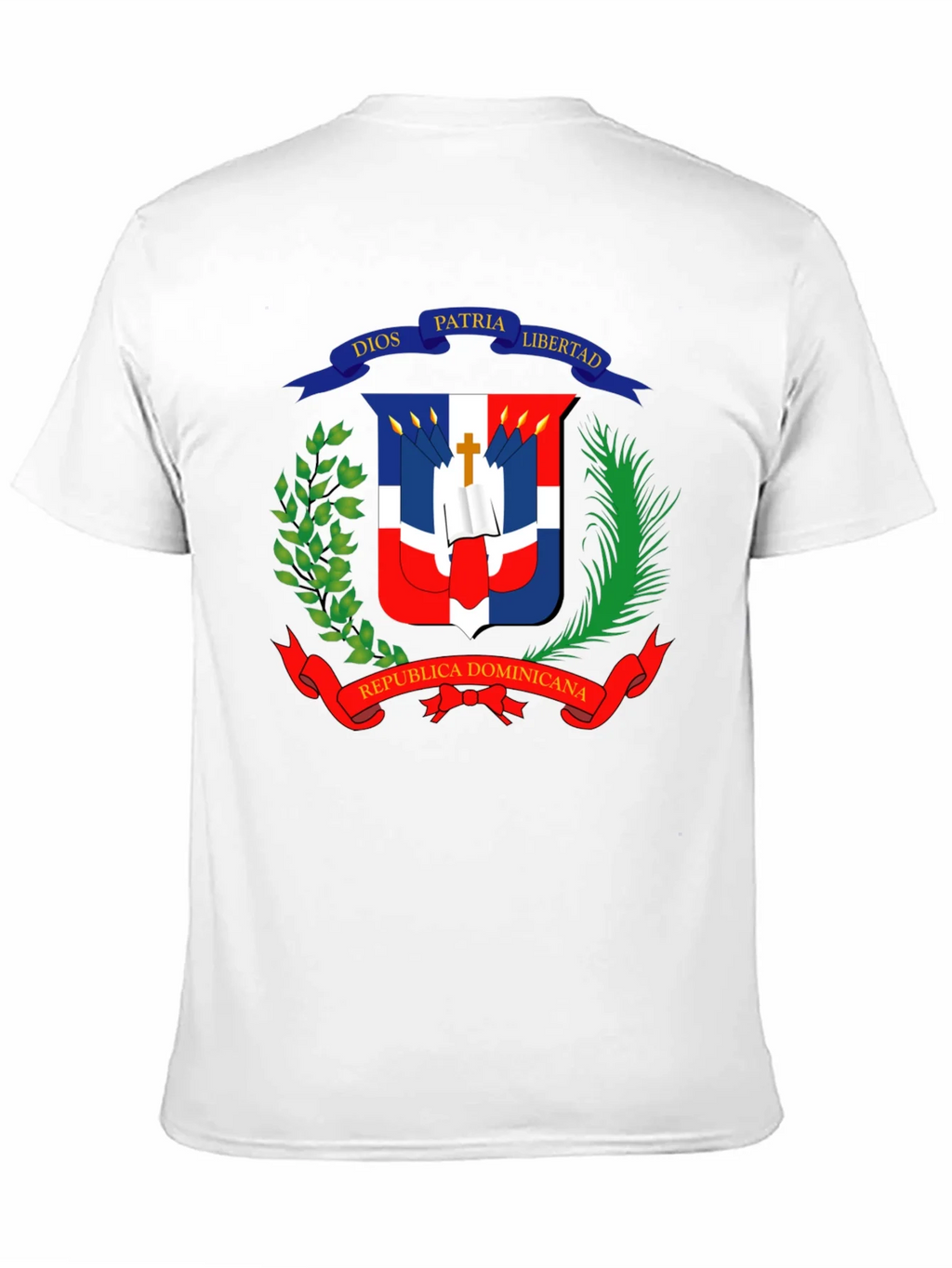 Dominican Republic Flag Emblem T-Shirt