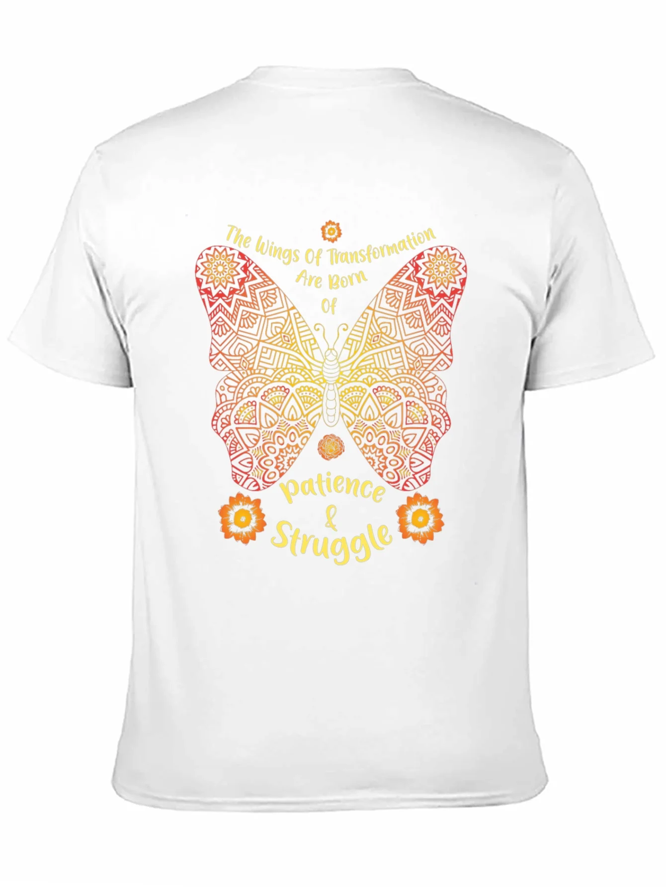 Butterfly Transformation T-Shirt - Patience & Struggle