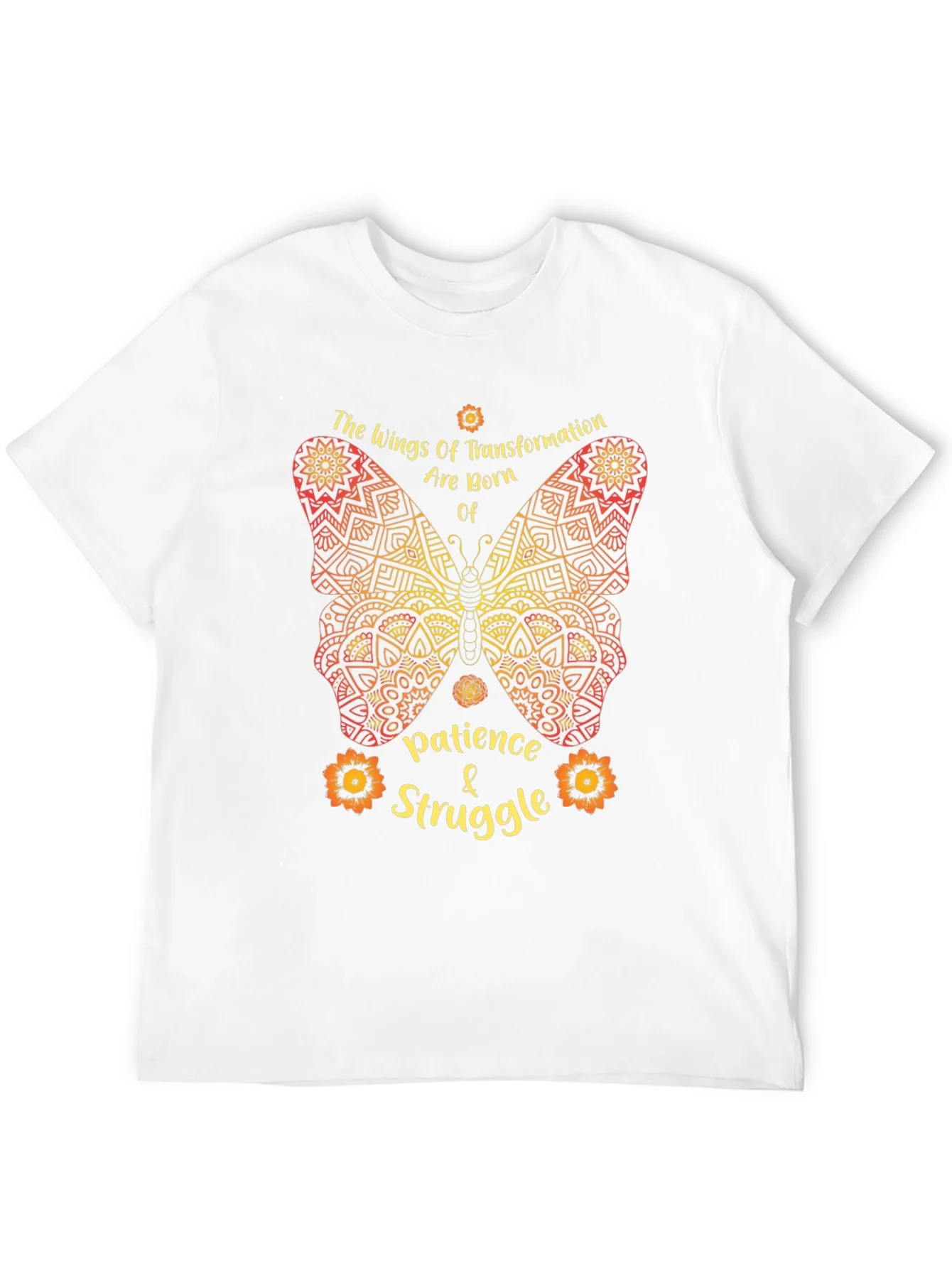 Butterfly Transformation T-Shirt - Patience & Struggle