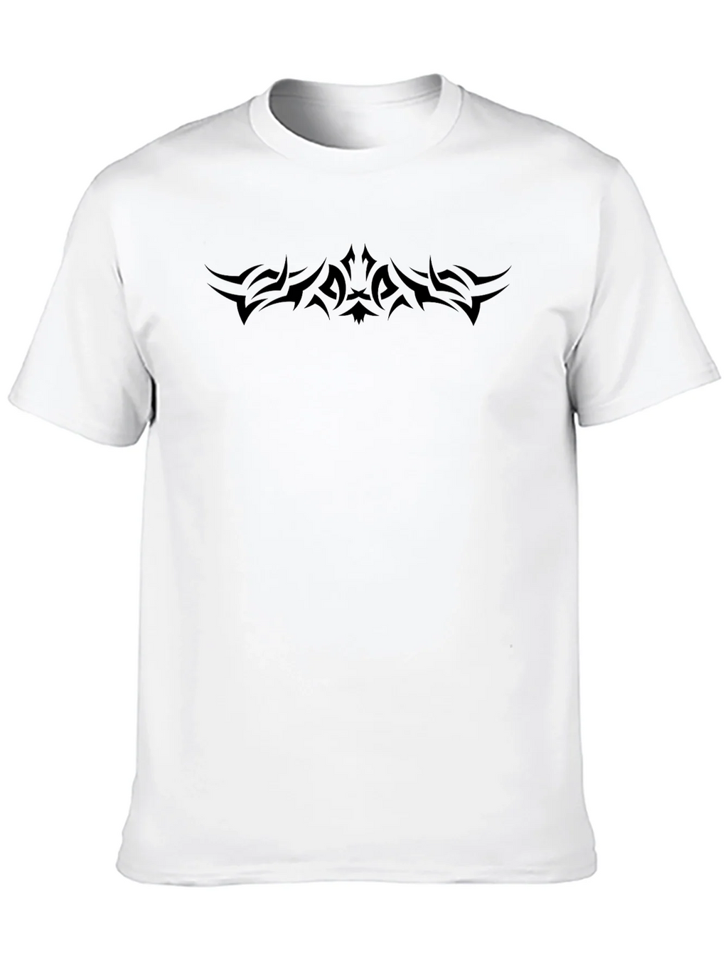 Tribal Tattoo Design Black T-Shirt