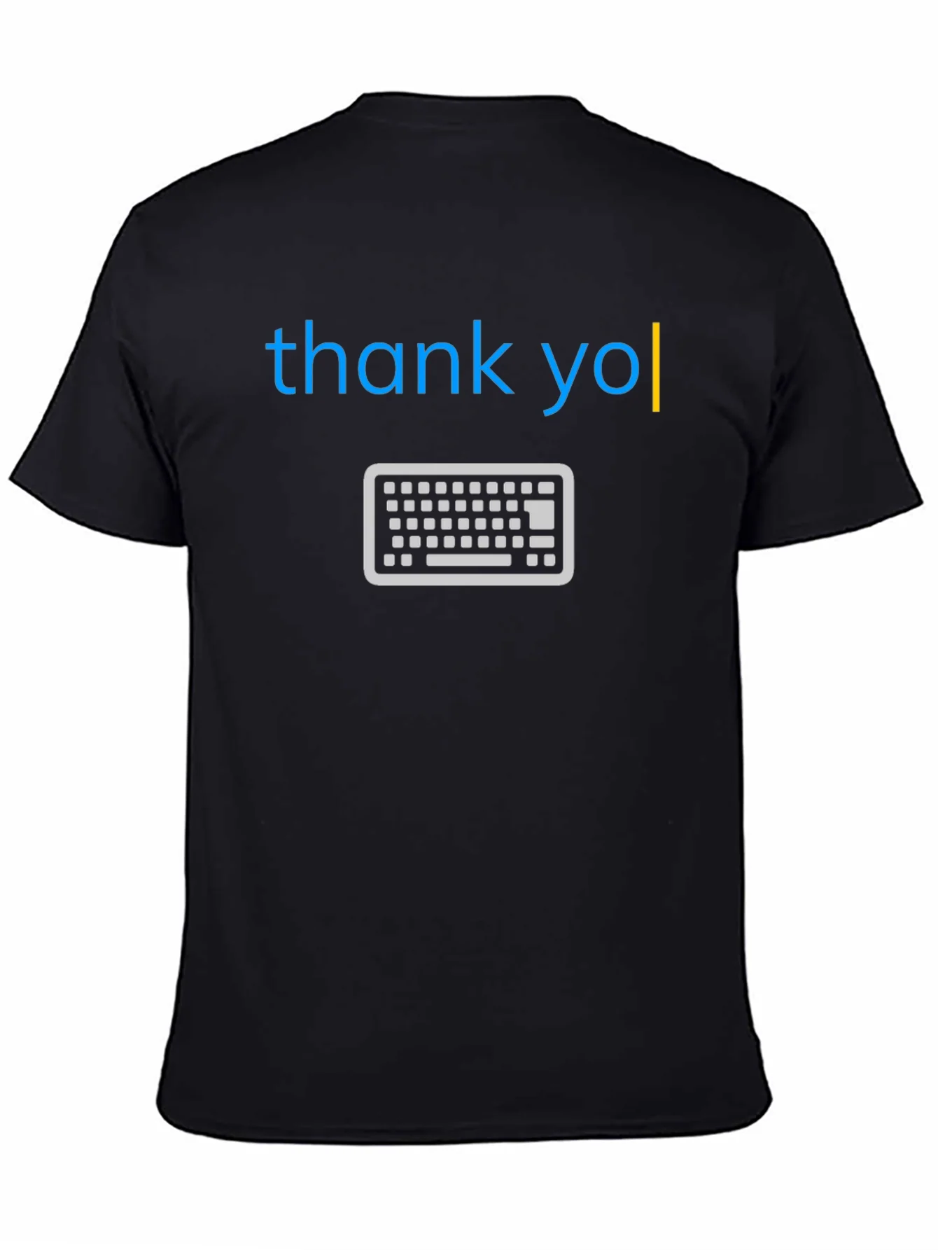 Thank You Keyboard T-Shirt - Cool & Unique Design