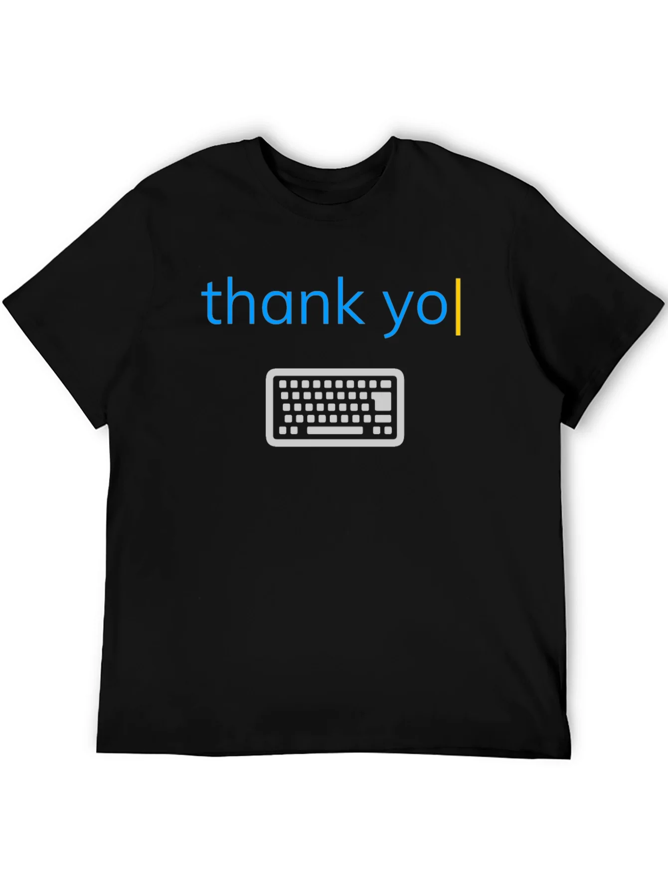 Thank You Keyboard T-Shirt - Cool & Unique Design